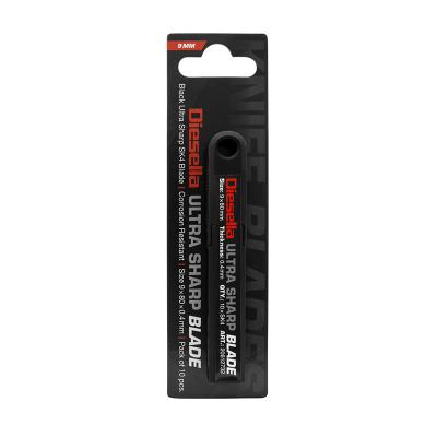 Knivblade 9 mm x 0,4 mm Ultra Sharp SK4 (10 stk forpakning)